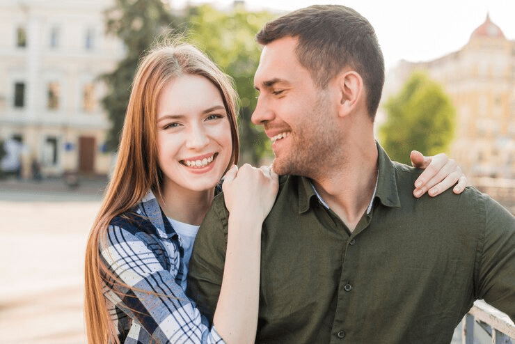 Man and woman, amazing couple