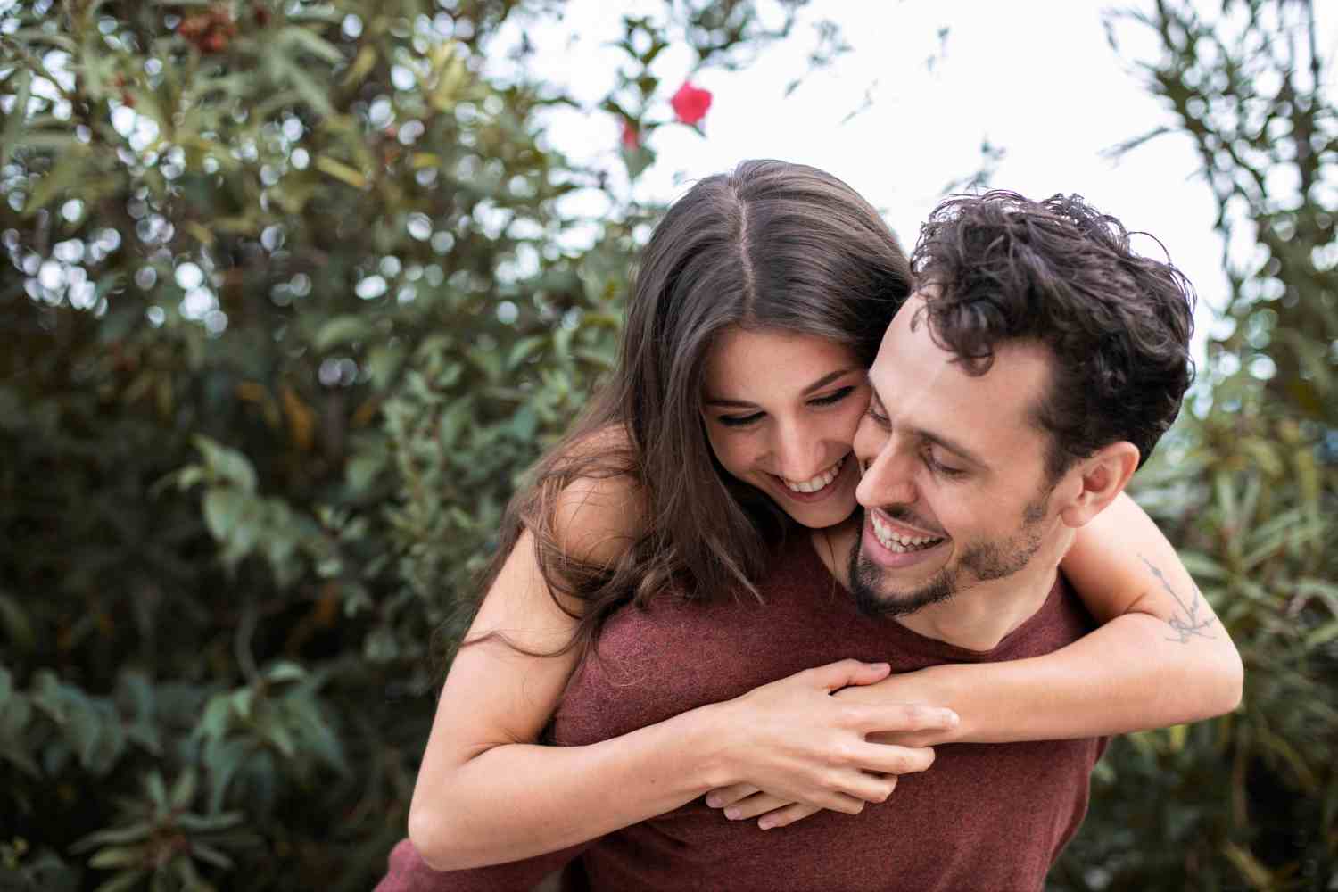 beautiful couple showing love each other1