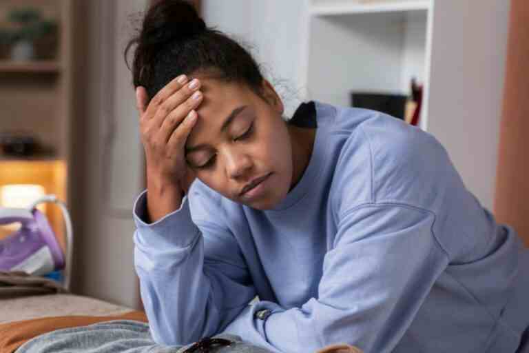 woman taking care cleaning dirty house