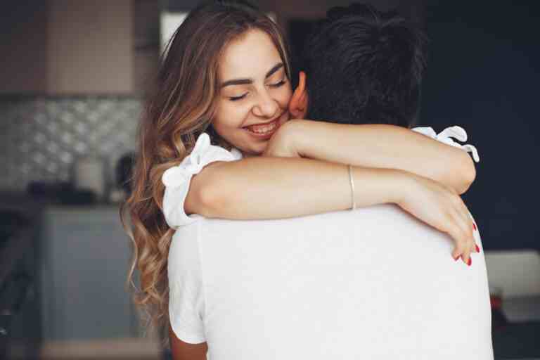 beautiful couple home