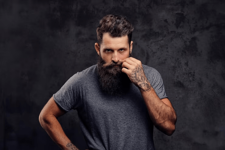 Man with beards 