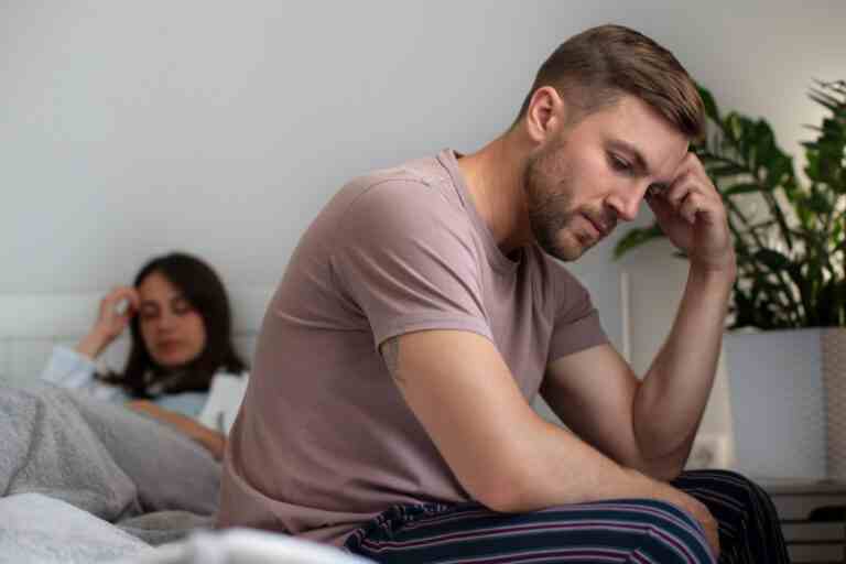 couple with person suffering from std
