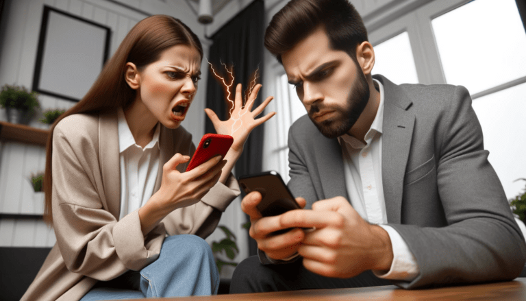 Angry woman
