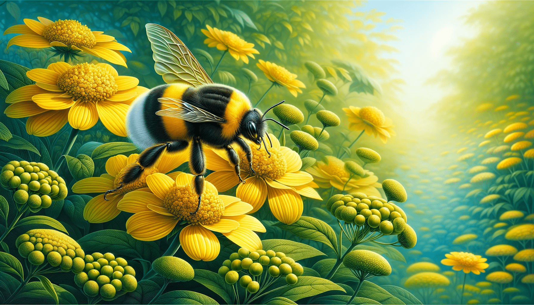 Bumblebee - things that are yellow and back