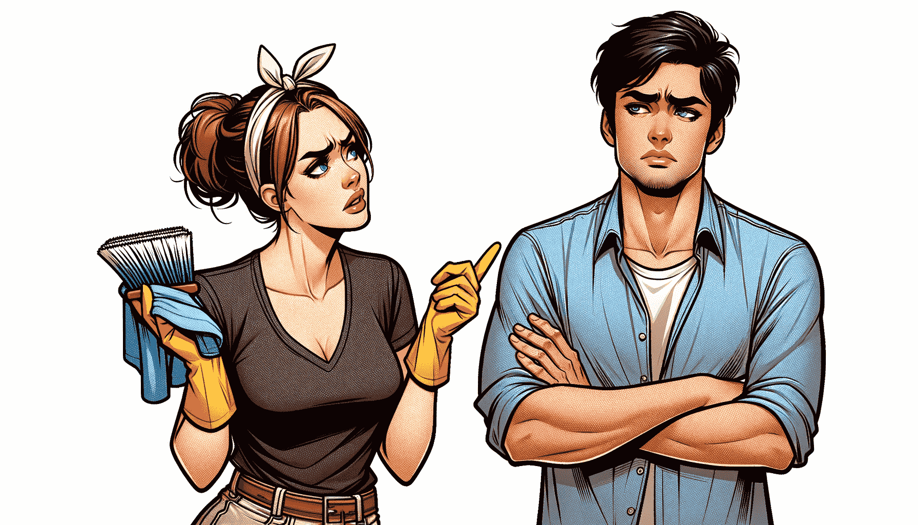 9 Reasons Why Your Boyfriend Gets Mad When You Ask Him To Clean (And