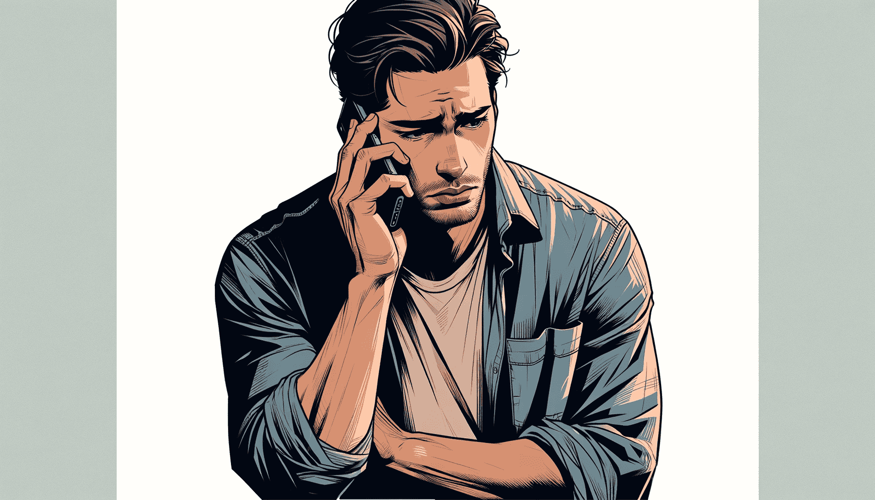 Guy worried that girlfriend is talking to other guys