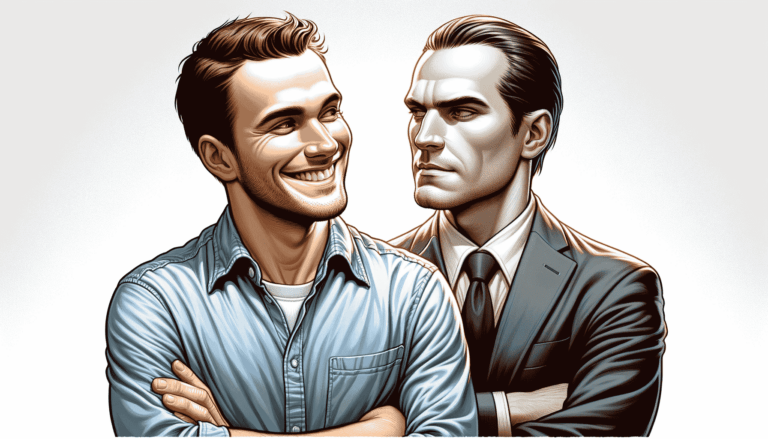 a toxic person and a man