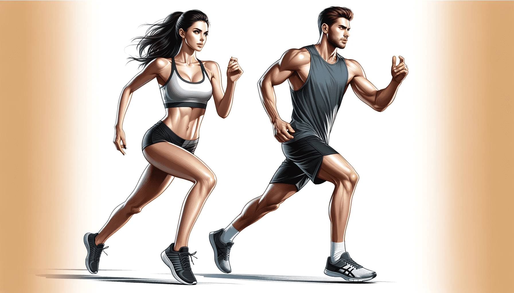 couple engaged in regular physical activity