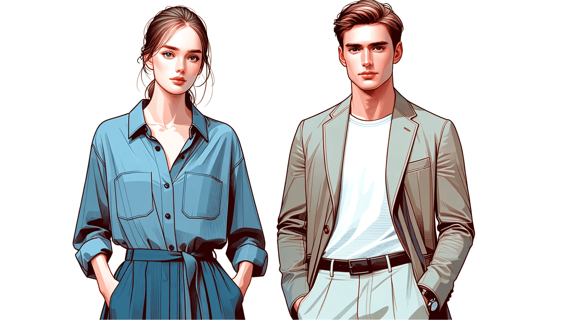 guy and girl standing
