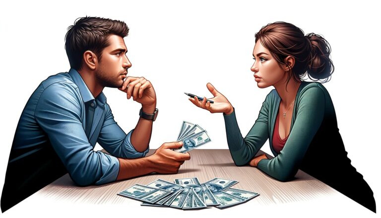 dating a woman who is not financially stable
