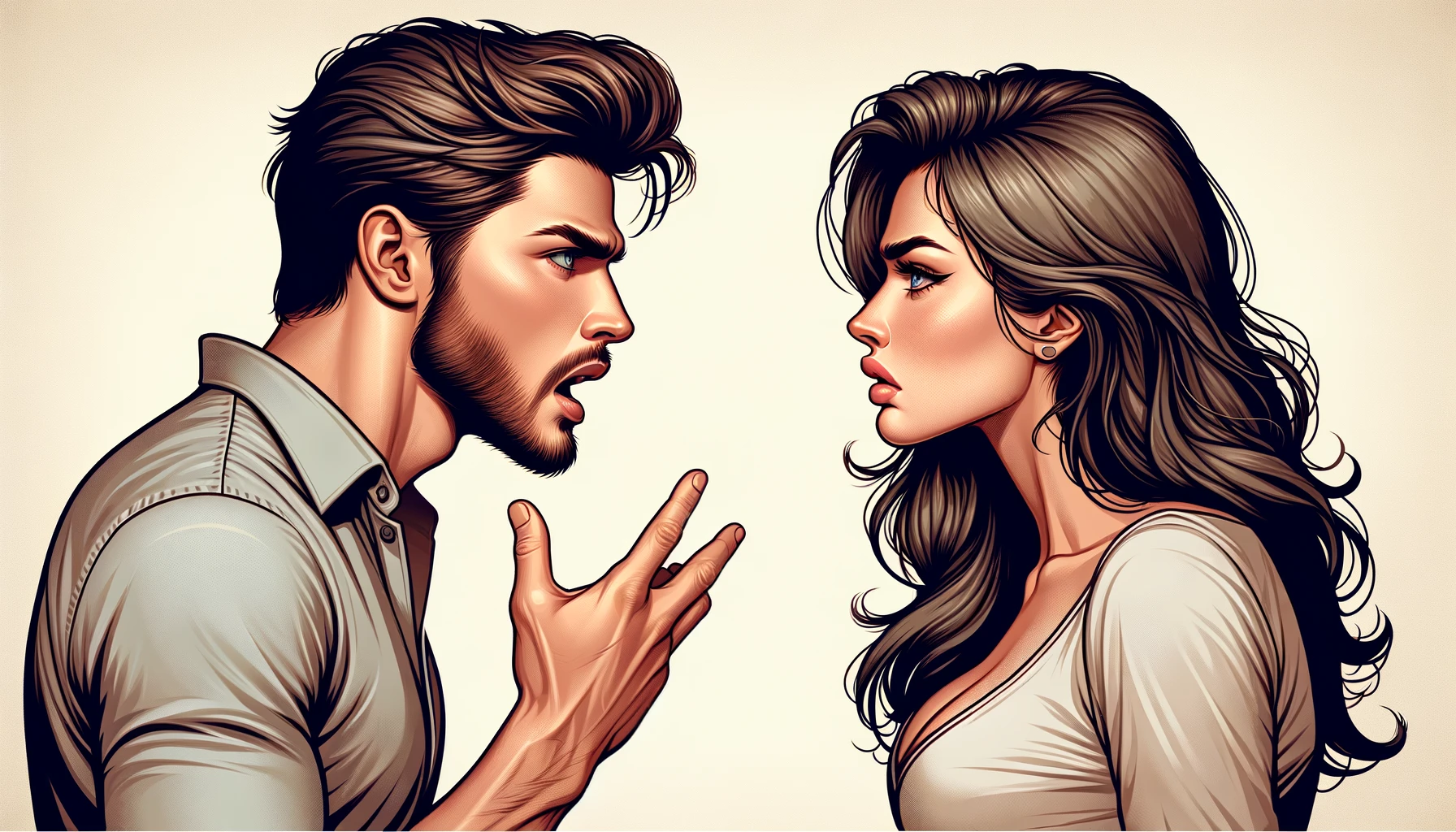 arguing couple