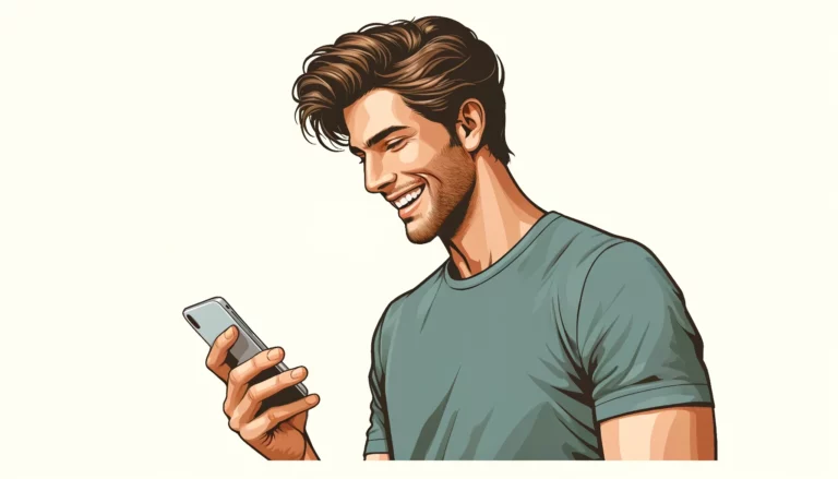 How to make a guy laugh over text