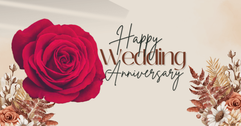 Happy wedding anniversary