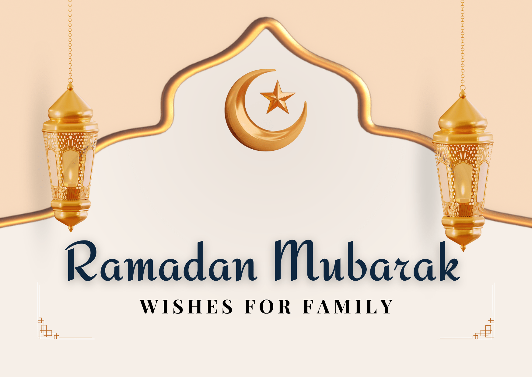 Ramadan Mubarak Wishes for Family