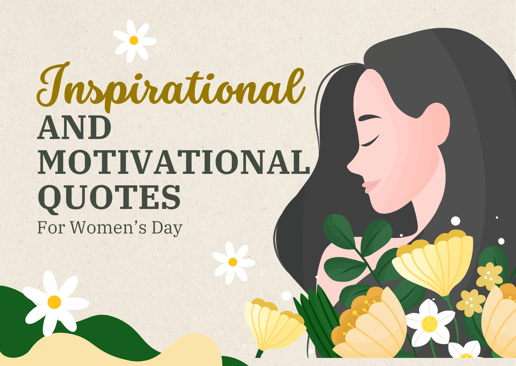 Inspirational quotes for women’s day
