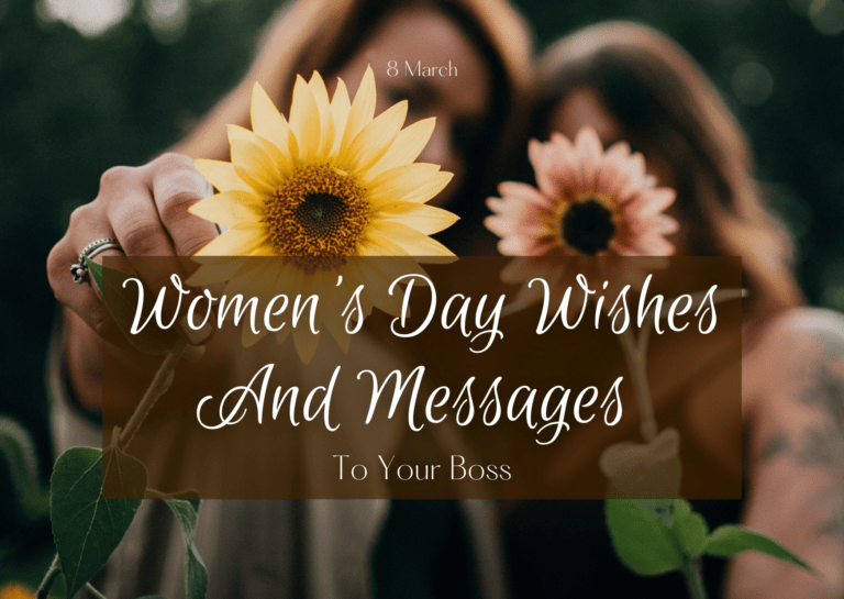Women's day wishes to boss