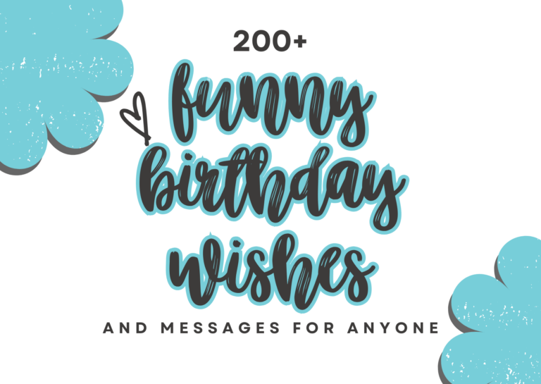 Funny Birthday Wishes and Messages