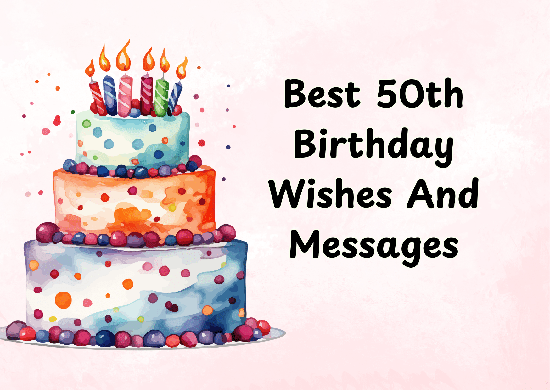 50th Birthday Wishes And Messages