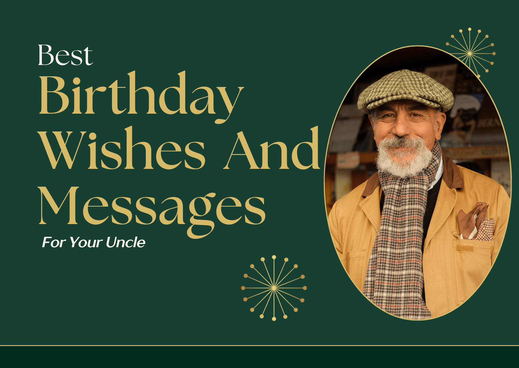 Birthday wishes and messages for uncle
