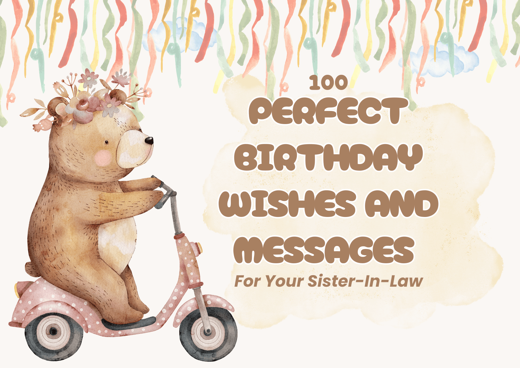 Birthday Wishes For Sister In Law