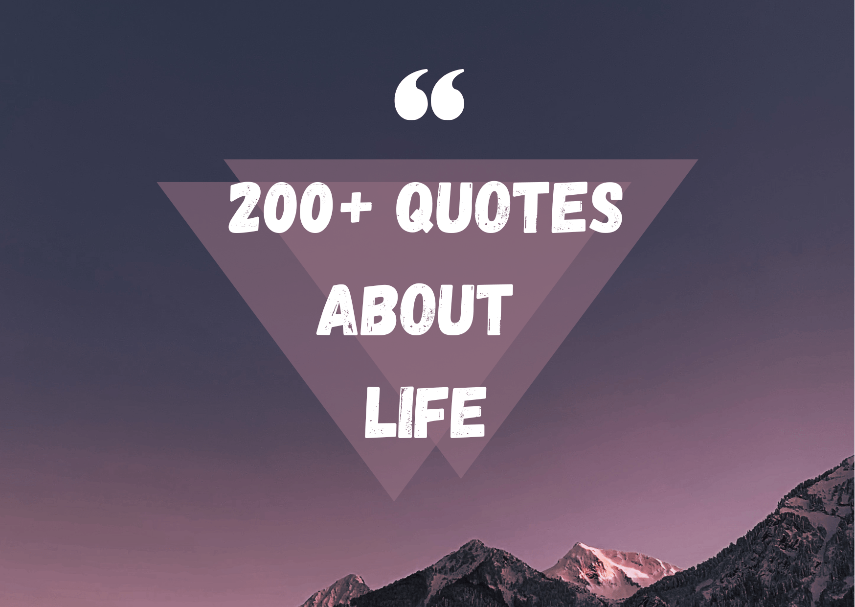 Quotes About Life
