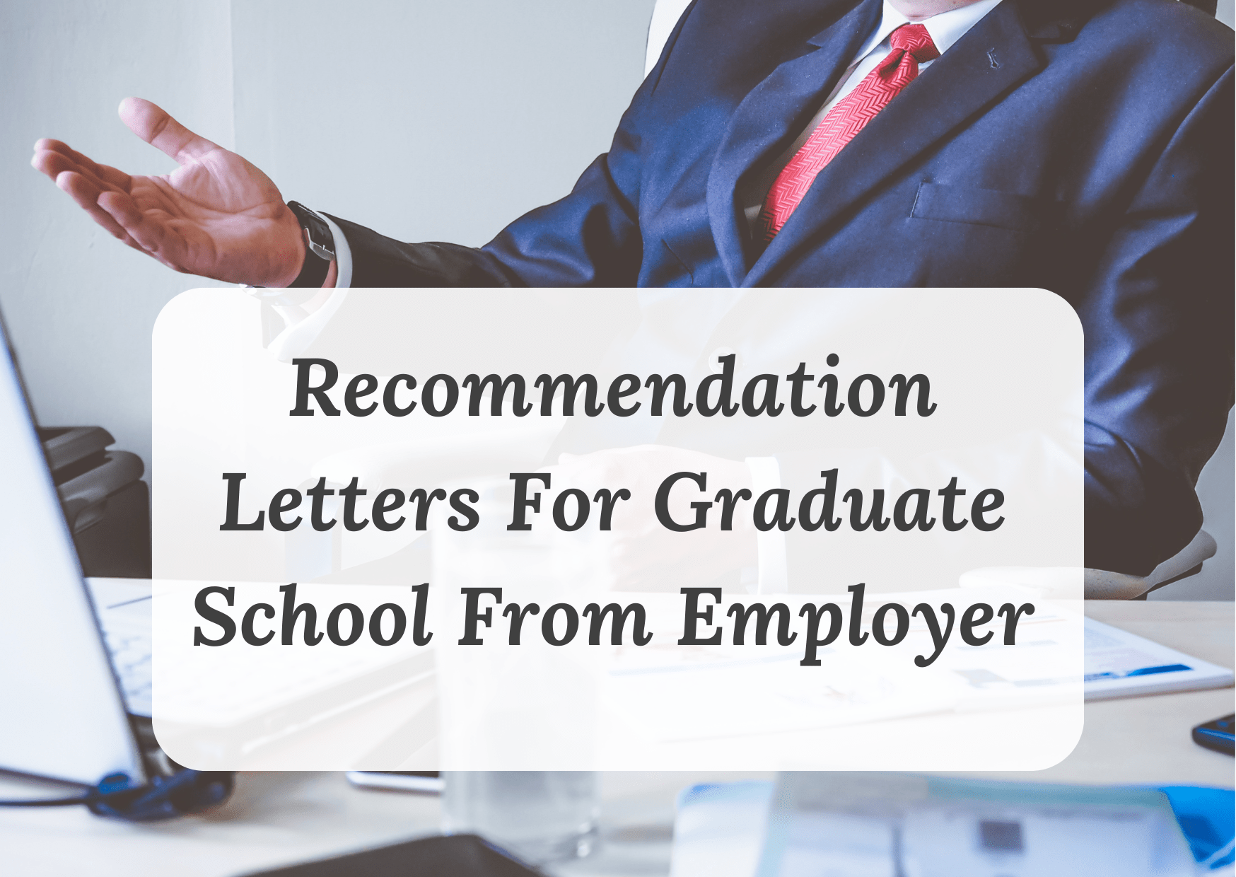 Recommendation Letters For Graduate School From Employer