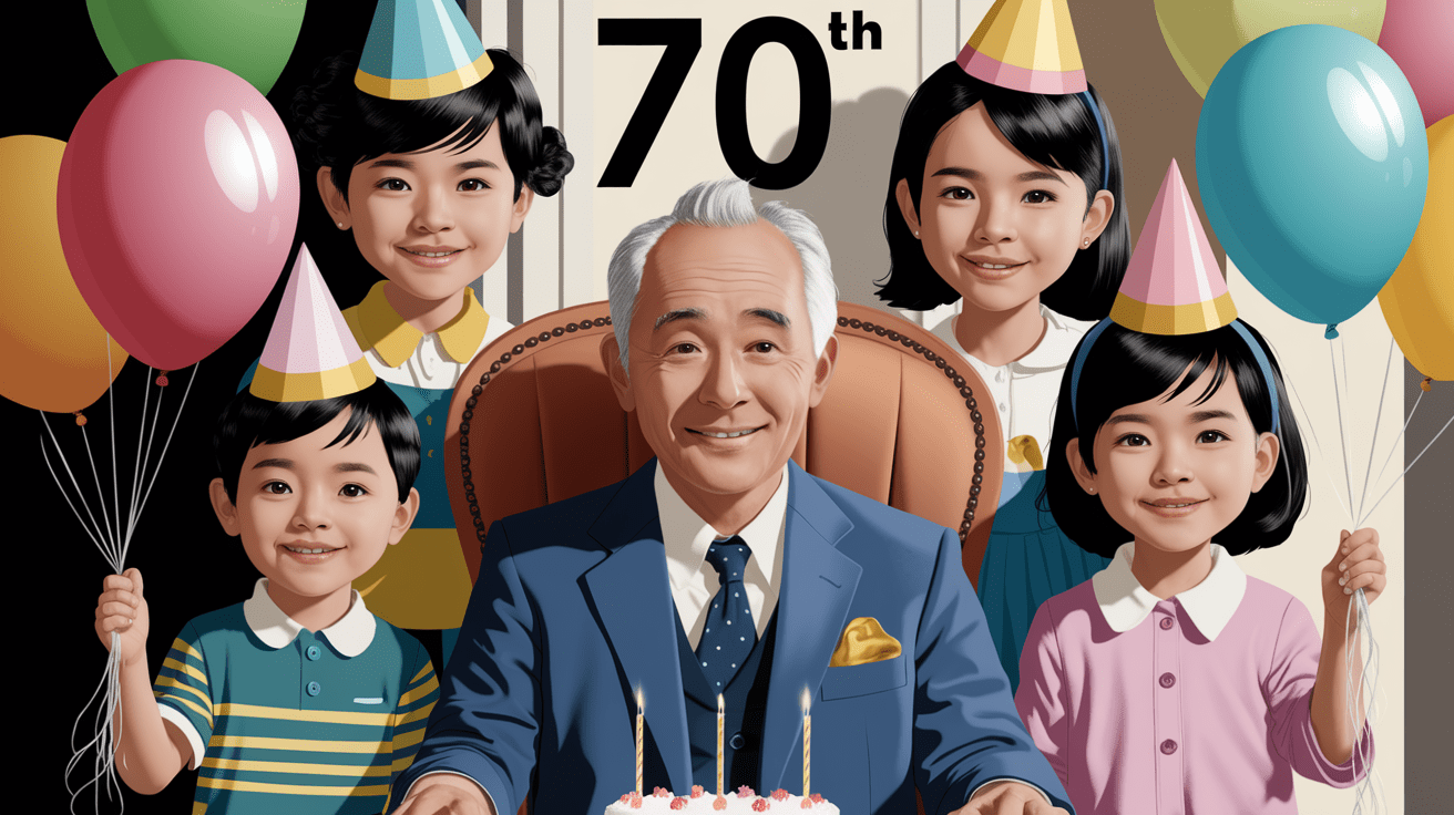 70th Birthday Wishes and Messages