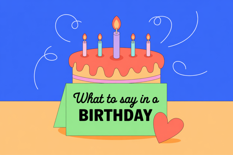 What To Say In A Birthday Card