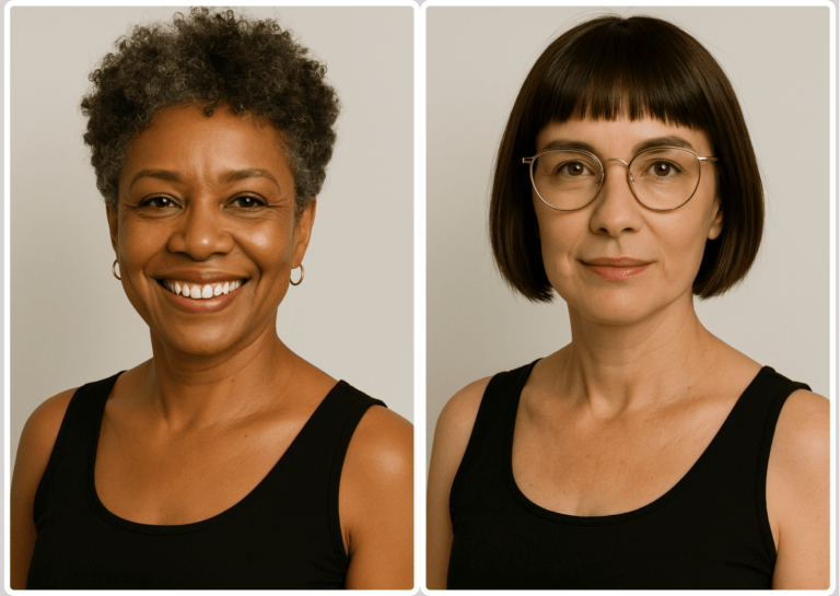 Short haircuts for women over 50