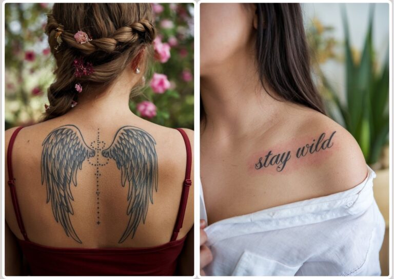 Female baddie tattoo ideas