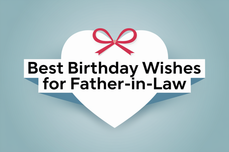 Best Birthday Wishes For Father In Law