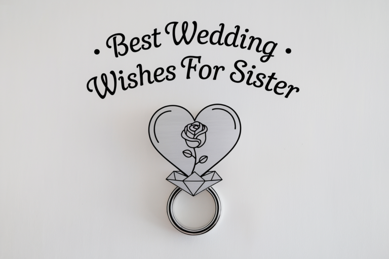 Best Wedding Wishes For Sister