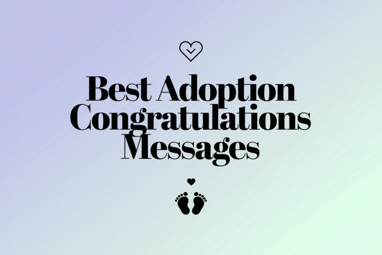 Best Adoption Congratulations Messages