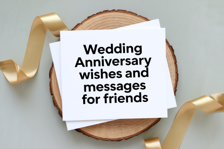 Wedding Anniversary Wishes For Friends