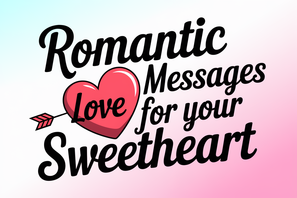 Romantic Love Messages For Your Sweetheart