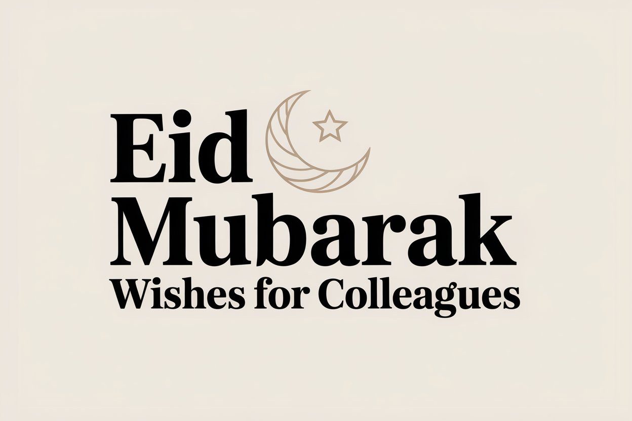 Eid Mubarak Wishes And Messages For Colleagues