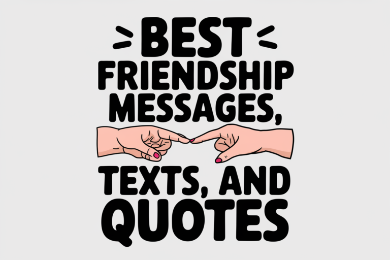 Best Friendship Messages, Texts, and Quotes