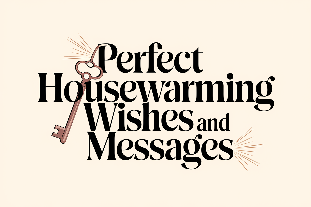 Perfect Housewarming Wishes And Messages
