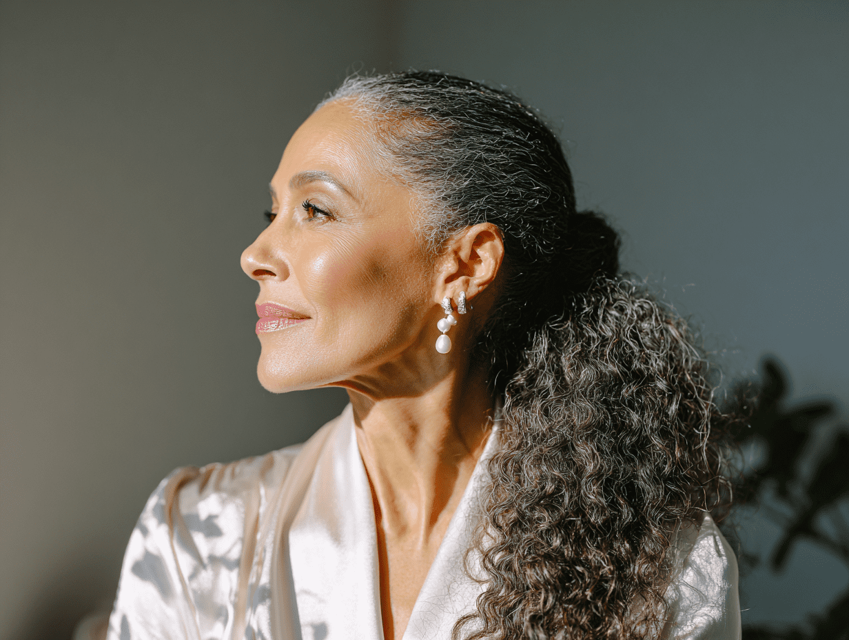 Gorgeous Long Hairstyles For Older Women