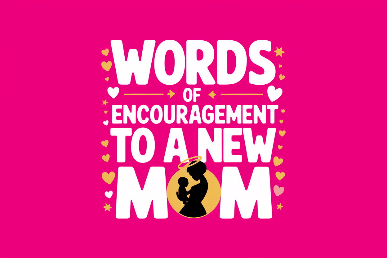 Words of Encouragement to a New Mom